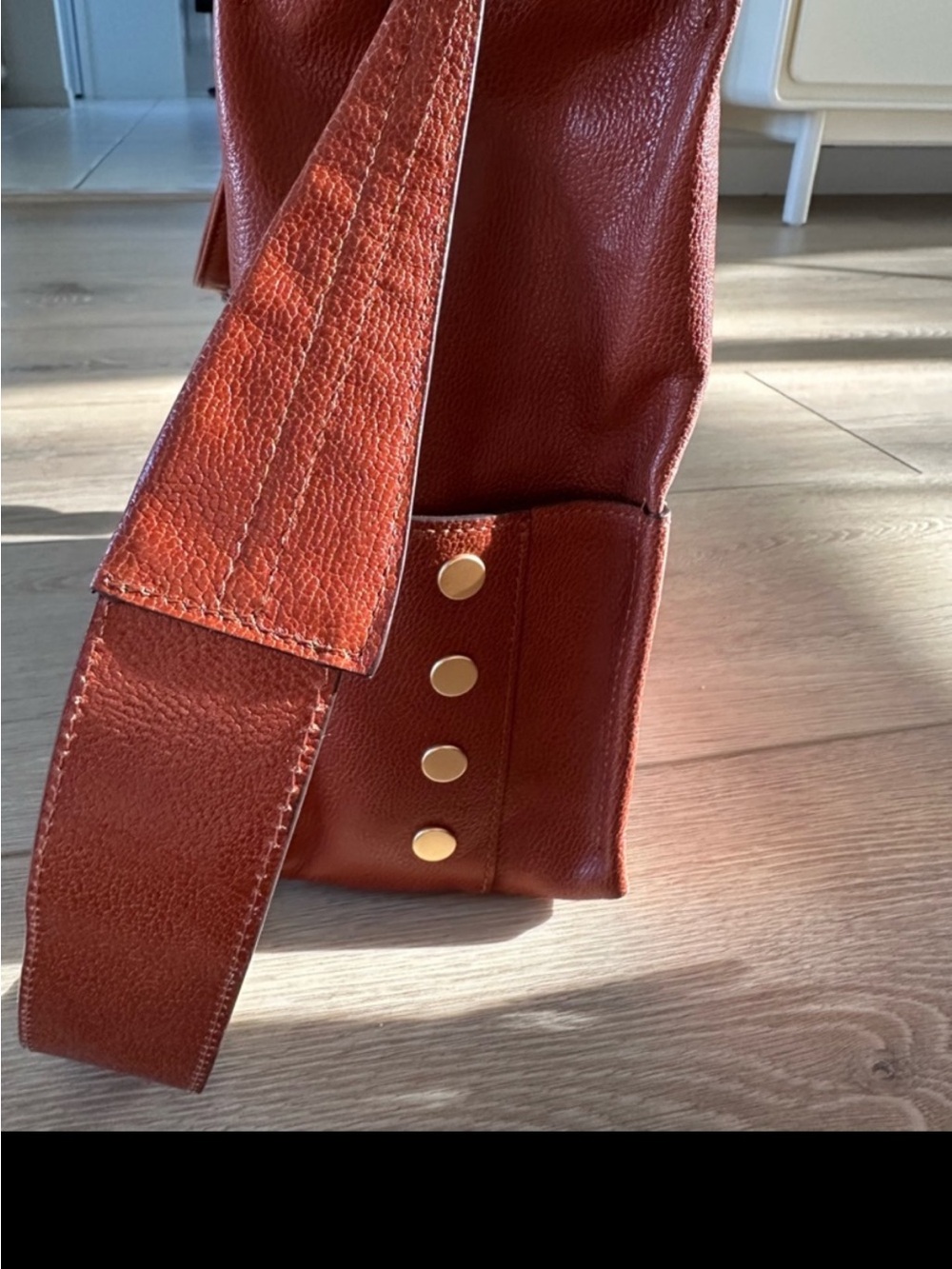 HAMMITT Davis Leather Manzanita Tan Bag - Picture 8 of 8